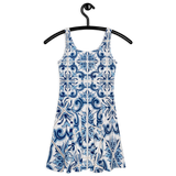 Portuguese Blue Tile Dress