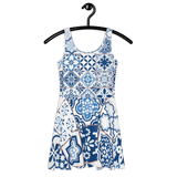 Portuguese Blue Tile Dress