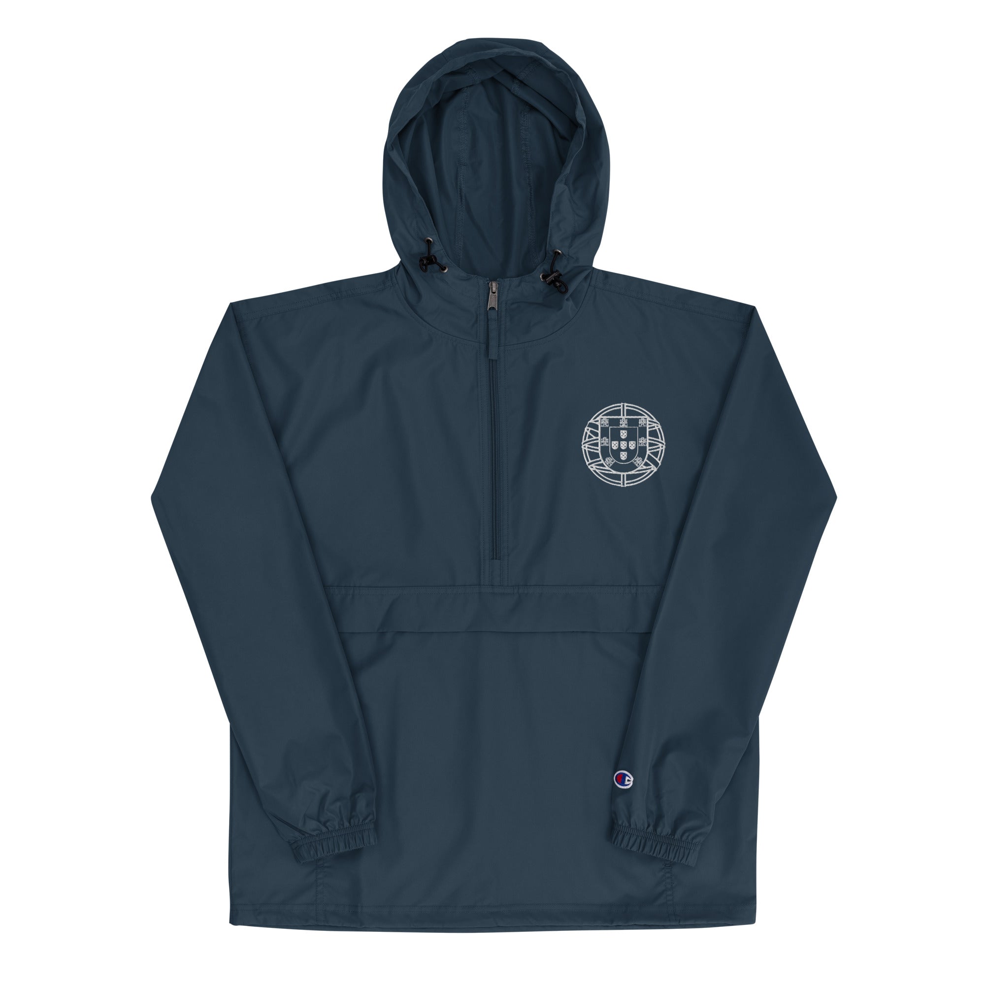 Portuguese Crest Embroidered Champion Packable Jacket