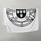 Portugal Crest Throw Blanket