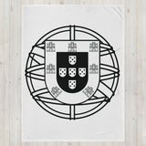 Portugal Crest Throw Blanket