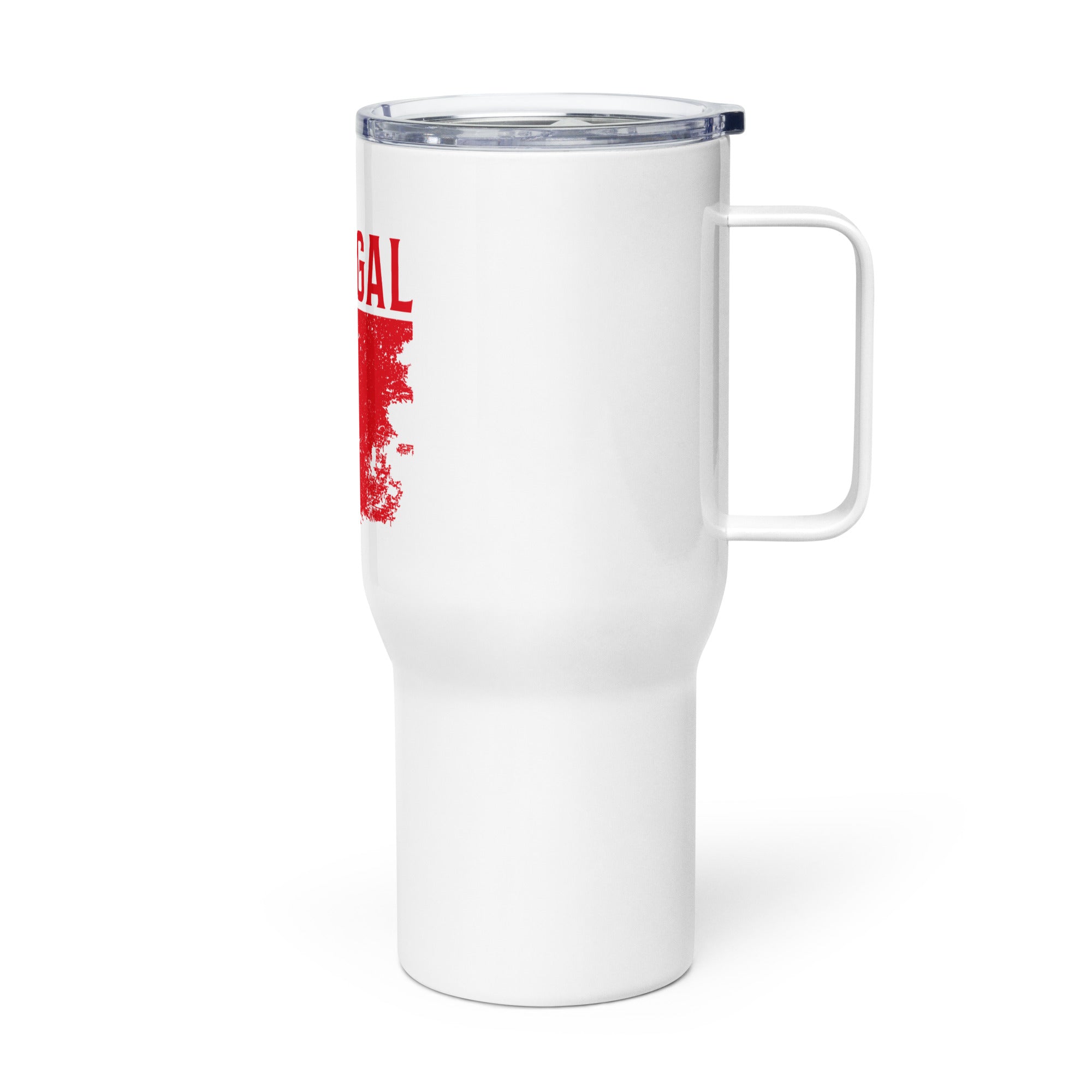 Travel Mug With A Handle