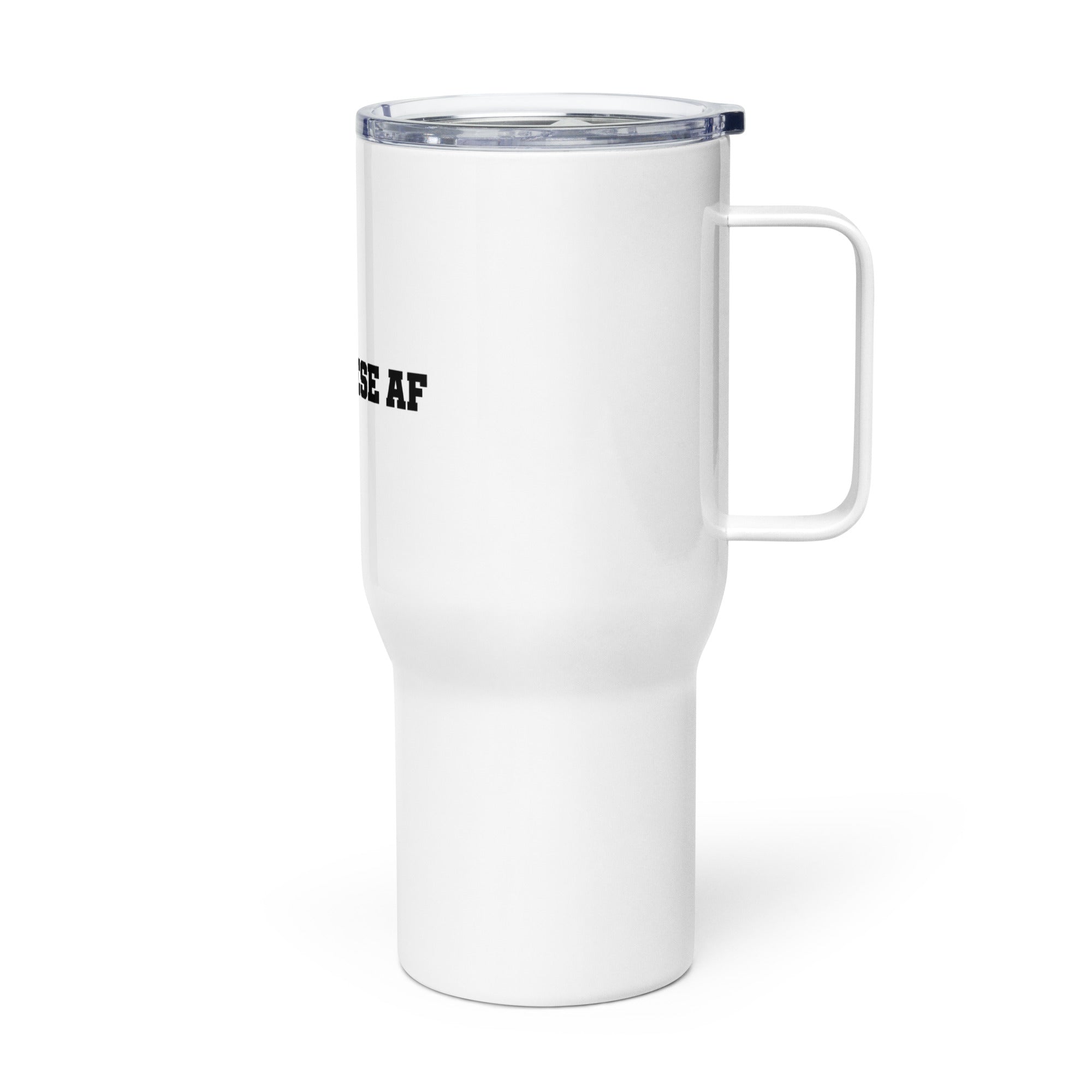 Travel Mug With A Handle