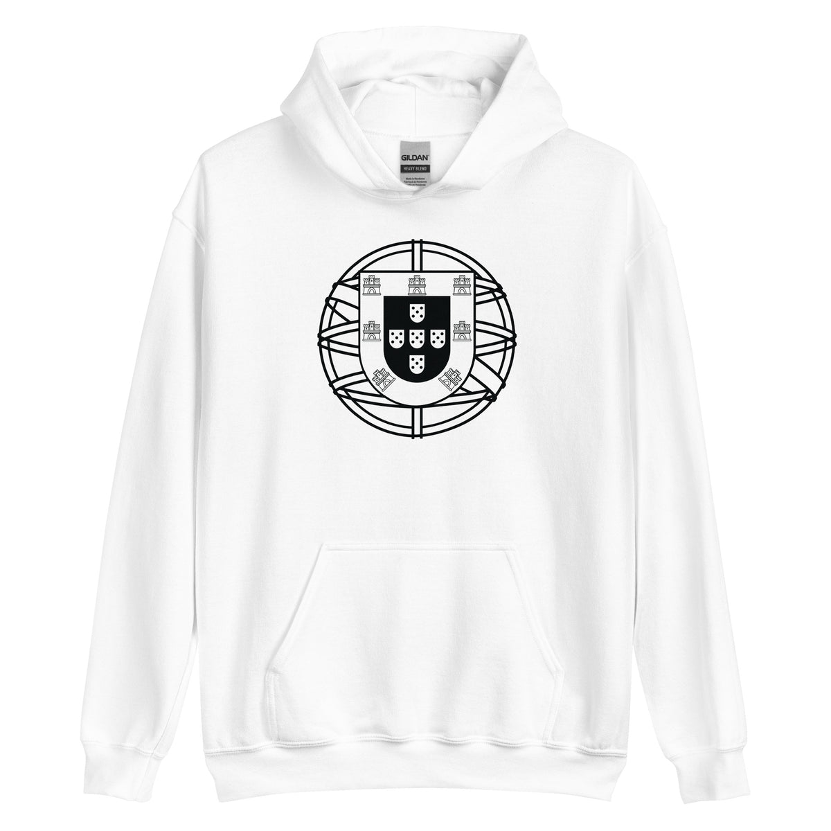 Portugal Crest Unisex Hoodie