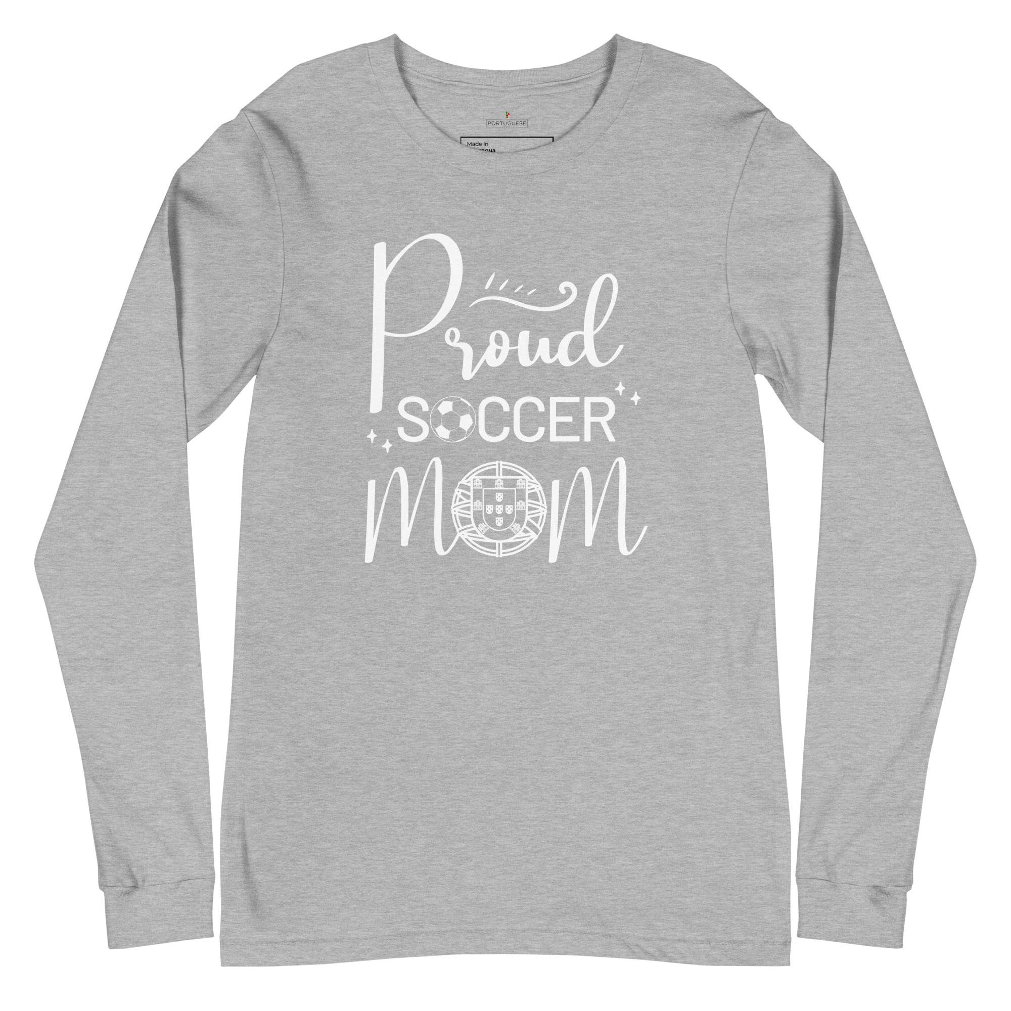 Proud Soccer Mom Unisex Long Sleeve Tee