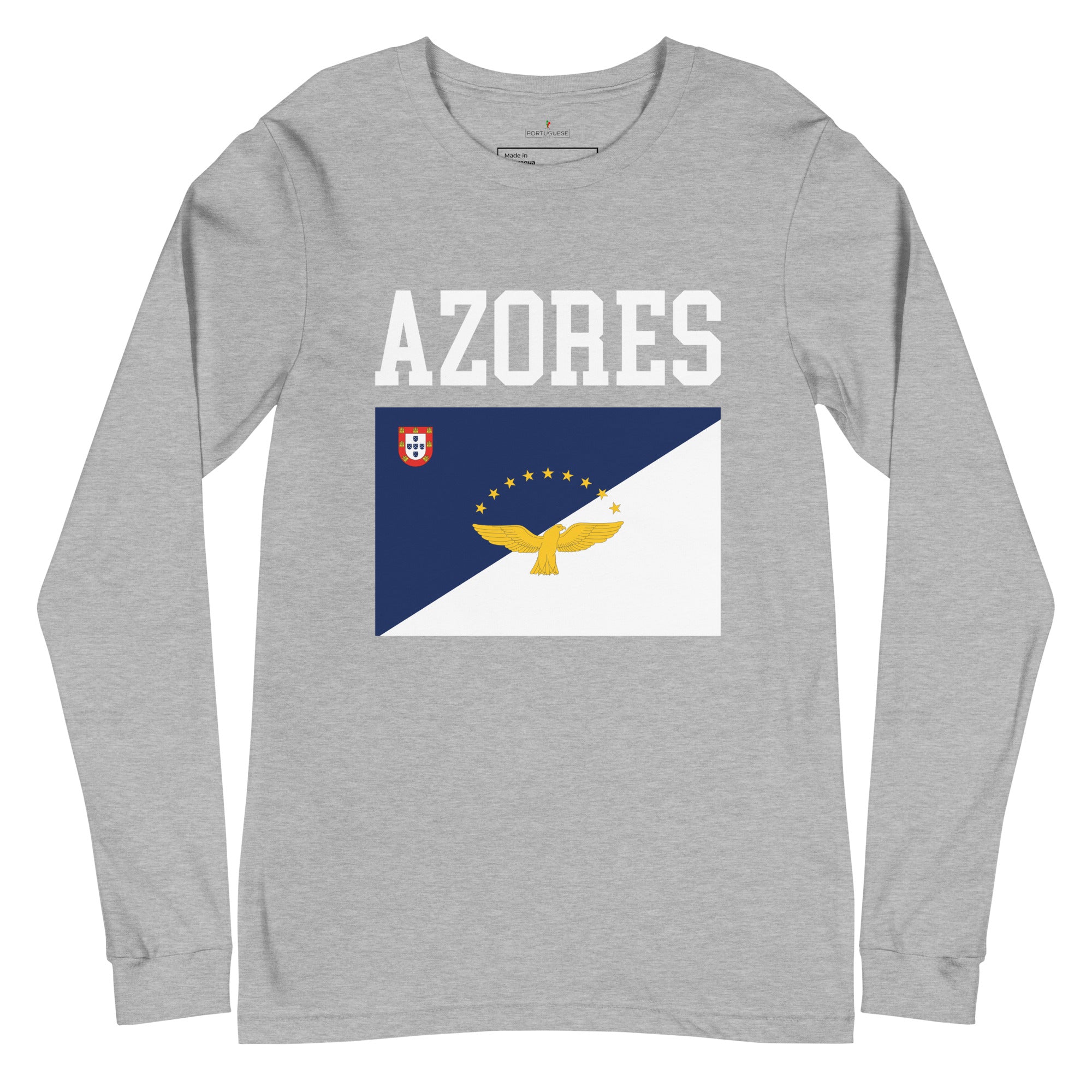 Azores Flag Unisex Long Sleeve Tee