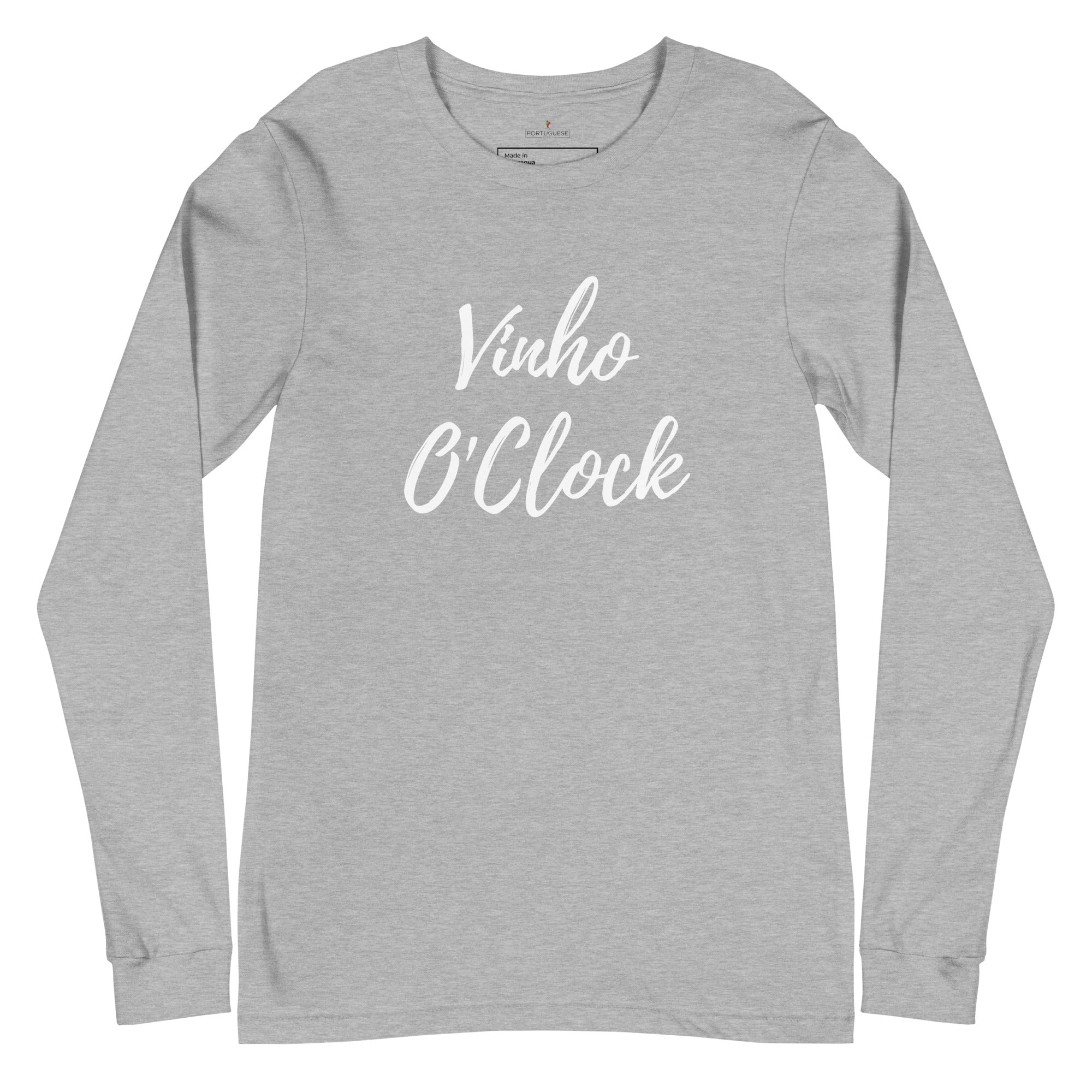 Vinho O'Clock Unisex Long Sleeve Tee