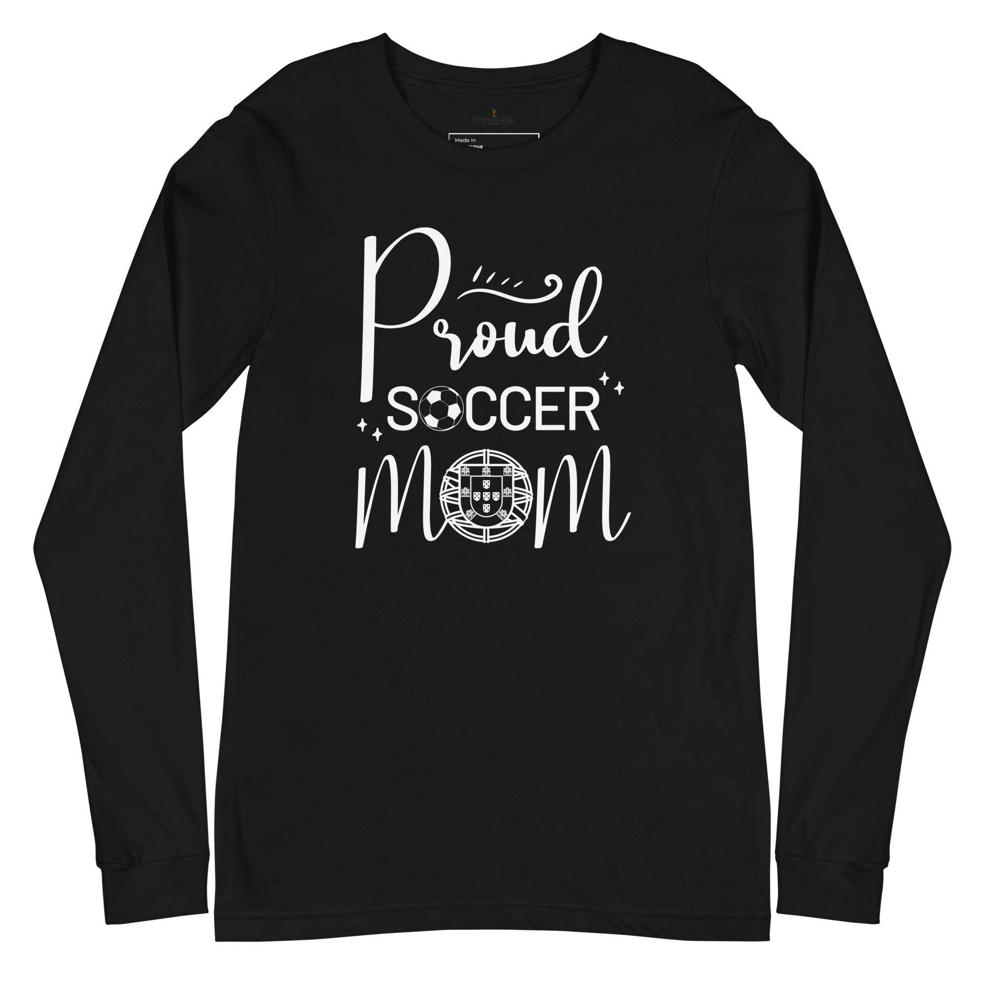 Proud Soccer Mom Unisex Long Sleeve Tee