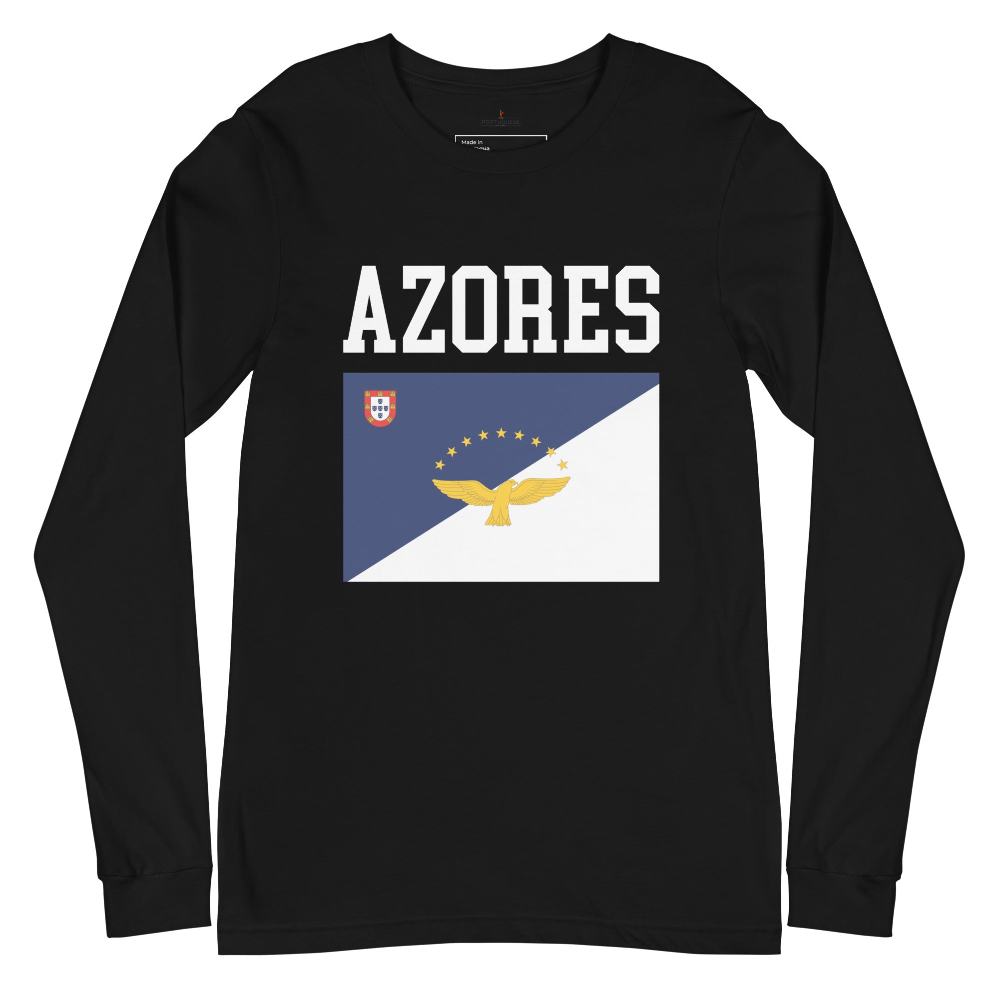 Azores Flag Unisex Long Sleeve Tee