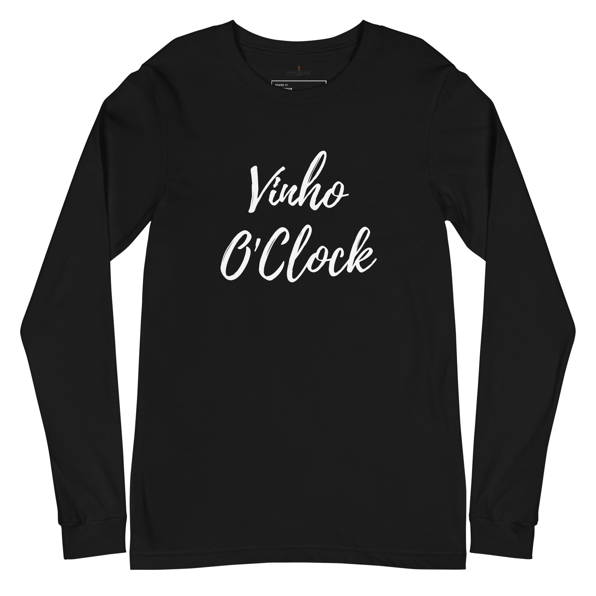 Vinho O'Clock Unisex Long Sleeve Tee