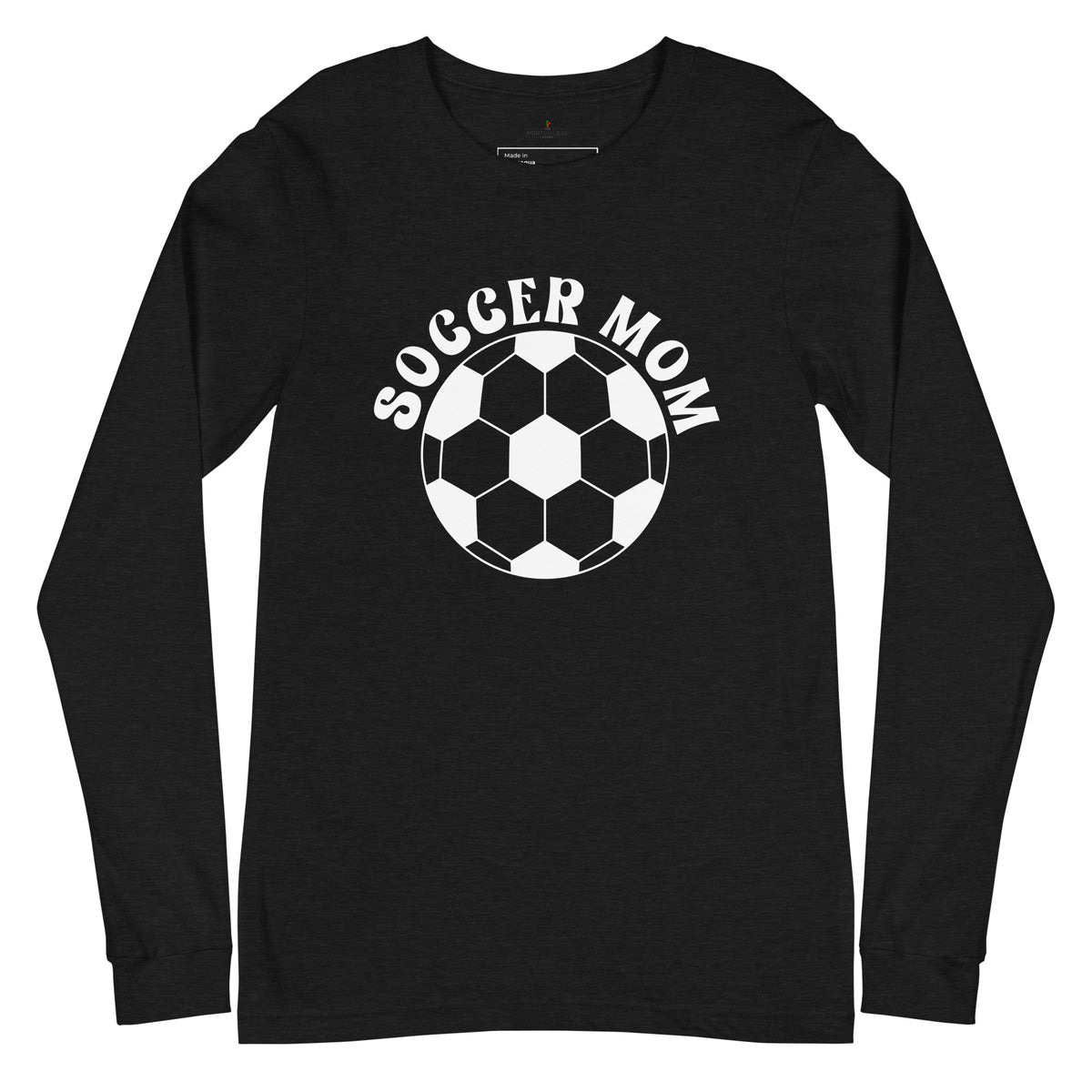 Portuguese Soccer Mom Unisex Long Sleeve Tee