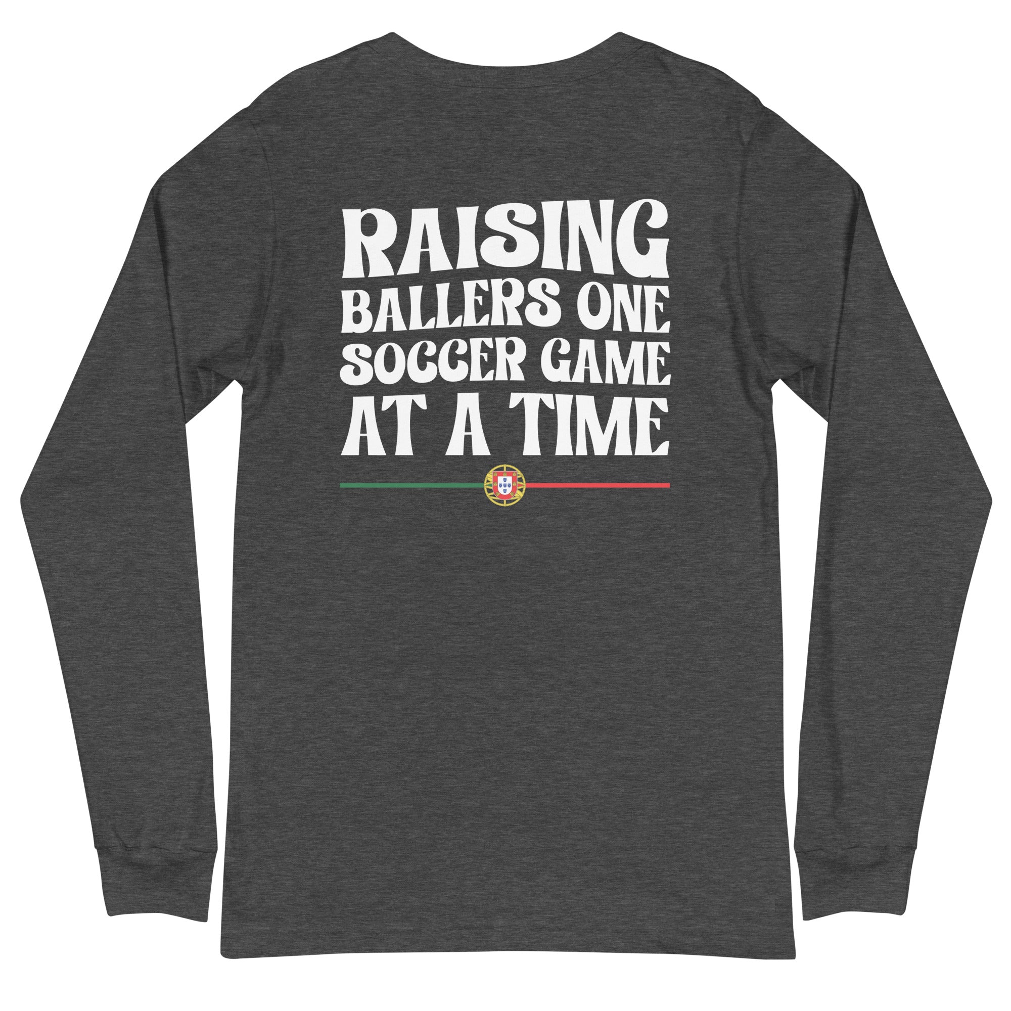 Portuguese Soccer Mom Unisex Long Sleeve Tee