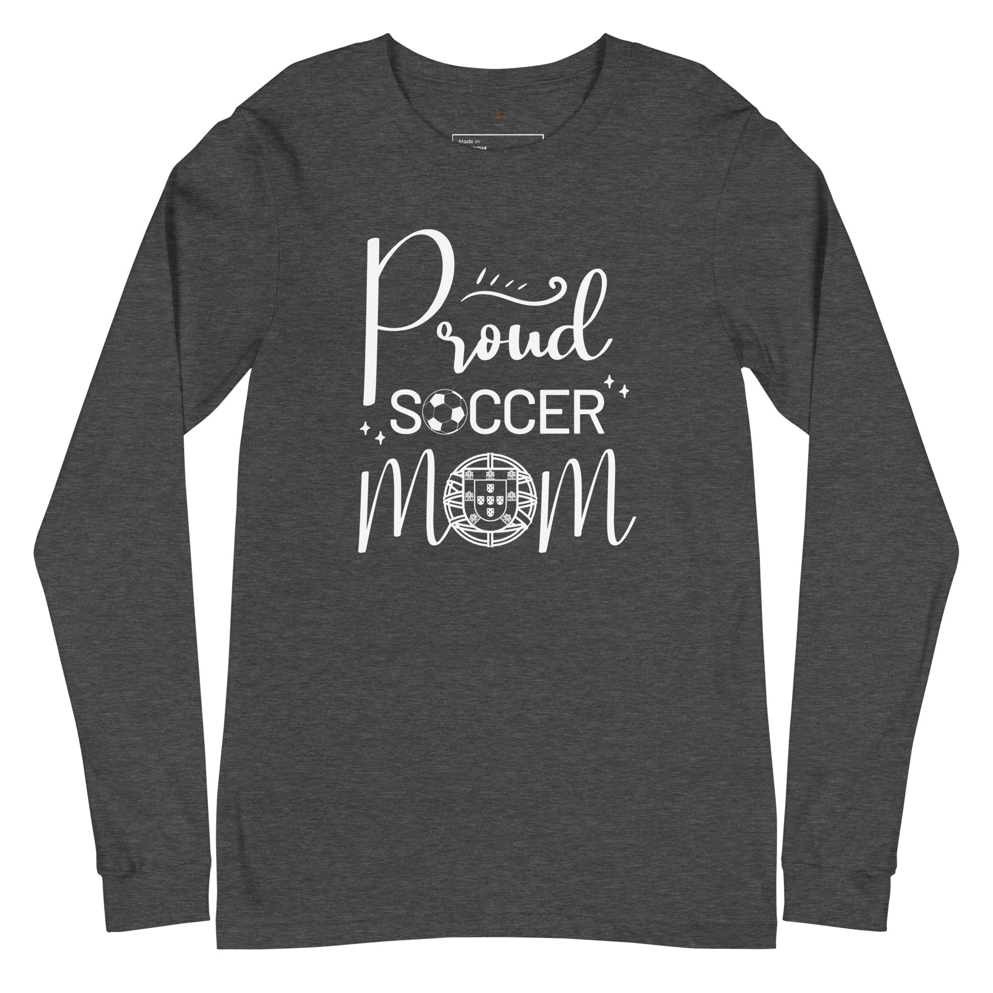 Proud Soccer Mom Unisex Long Sleeve Tee