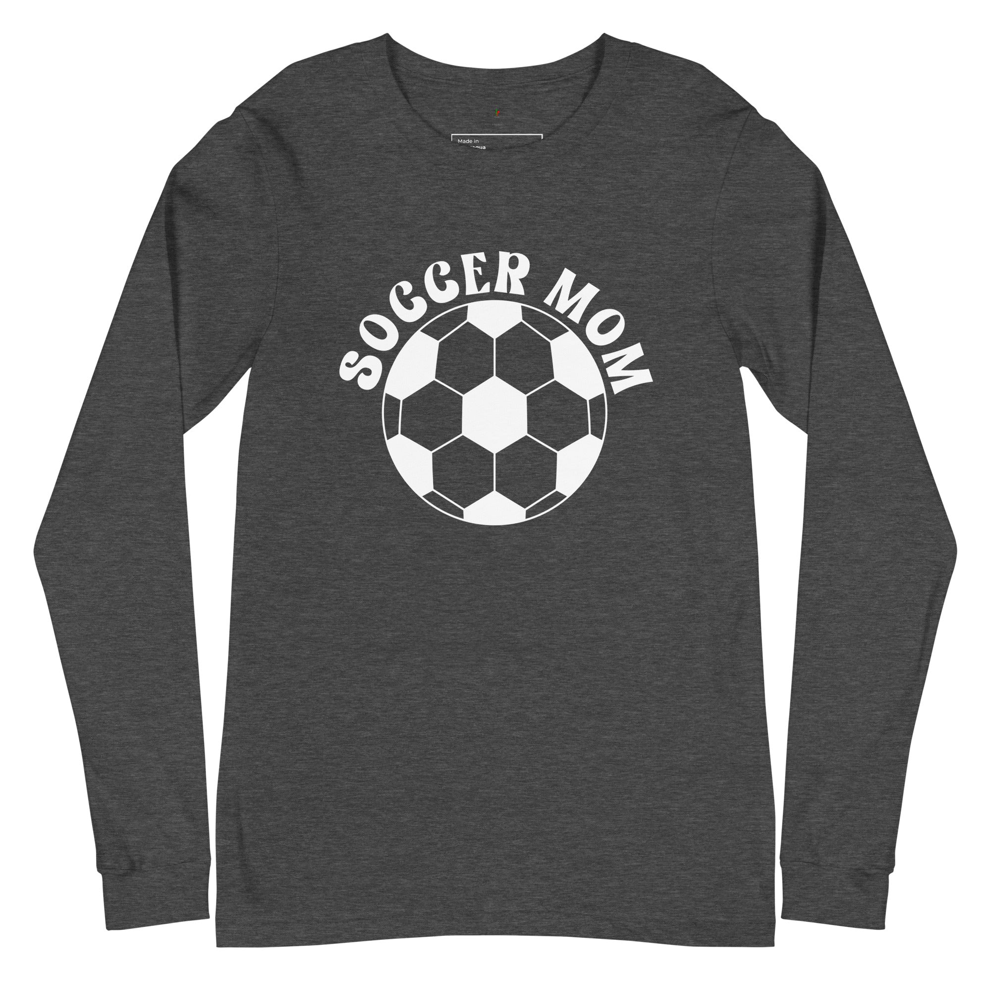 Portuguese Soccer Mom Unisex Long Sleeve Tee