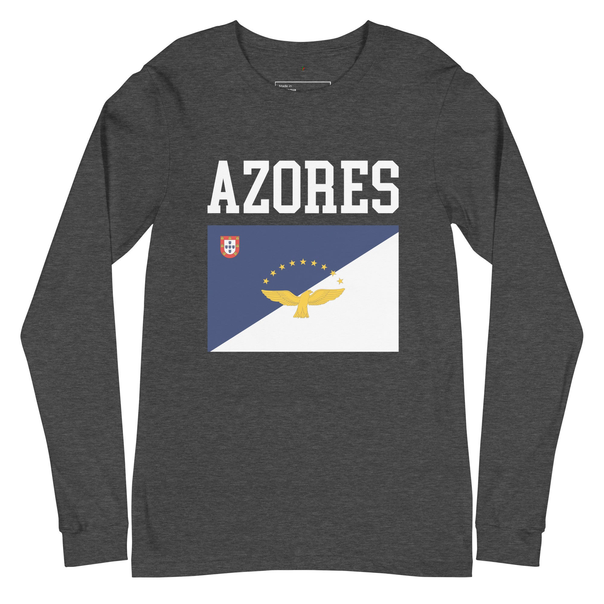 Azores Flag Unisex Long Sleeve Tee