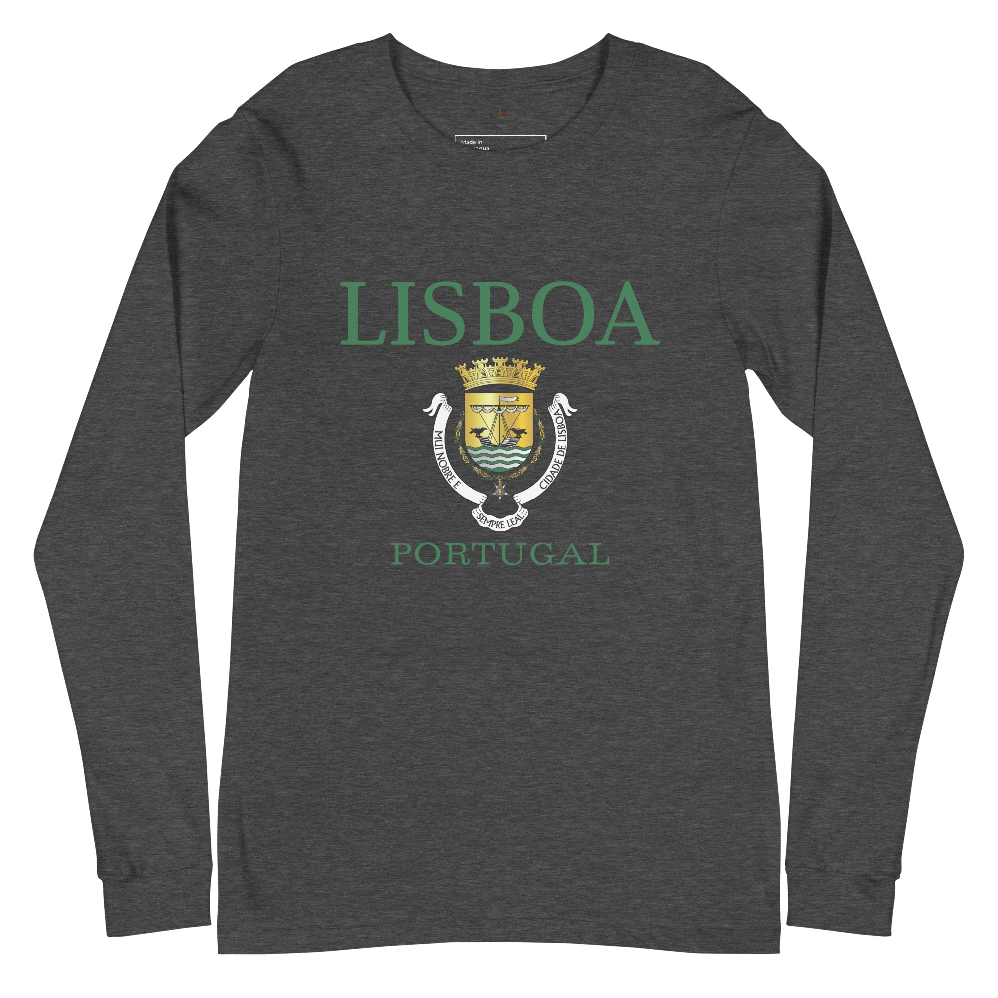 Lisboa Portugal Unisex Long Sleeve Tee