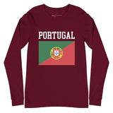 Portugal Flag Unisex Long Sleeve Tee