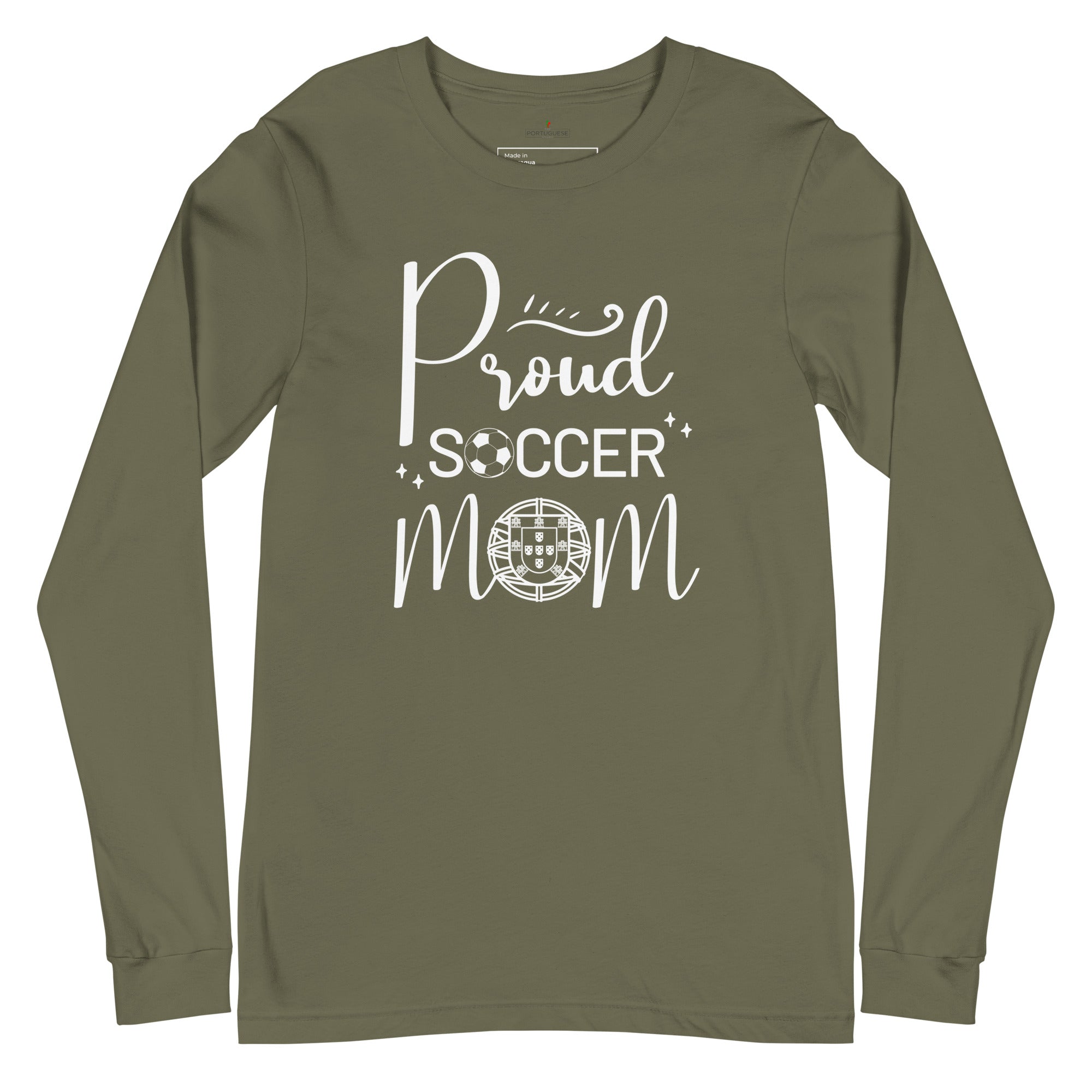 Proud Soccer Mom Unisex Long Sleeve Tee