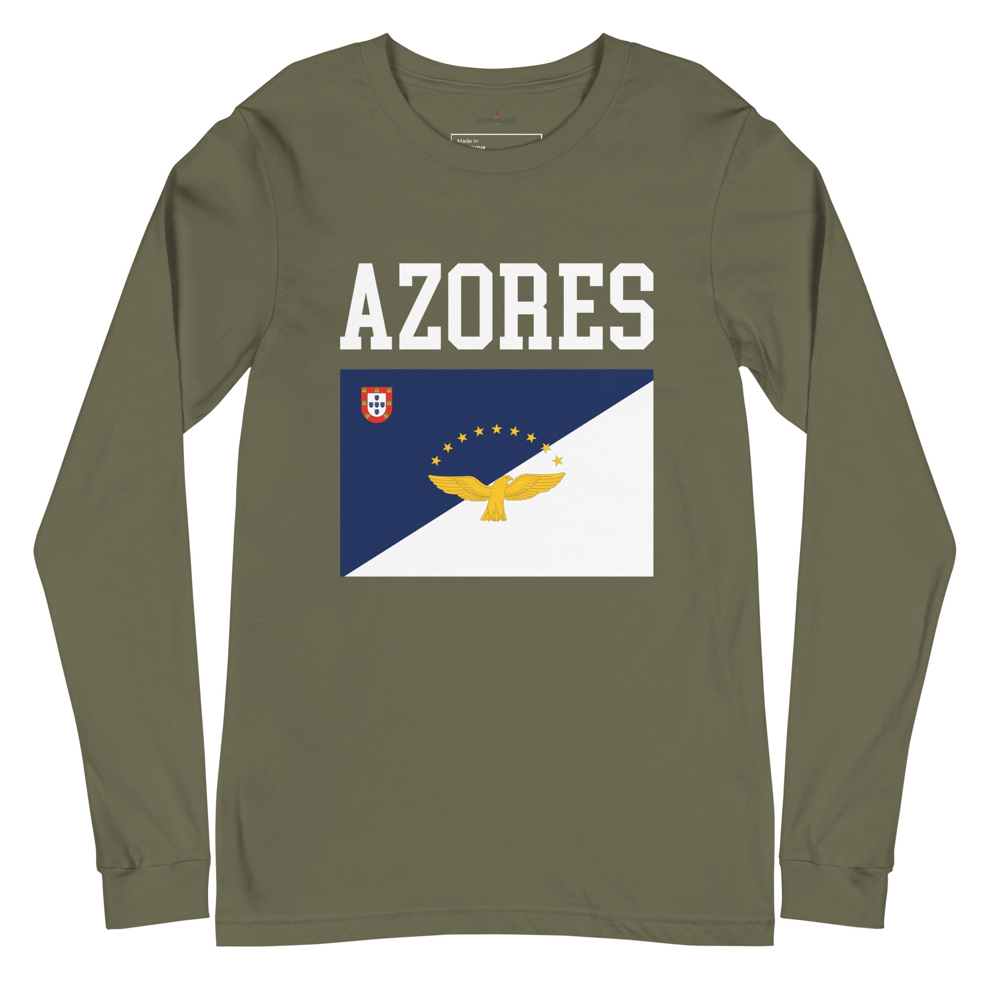 Azores Flag Unisex Long Sleeve Tee