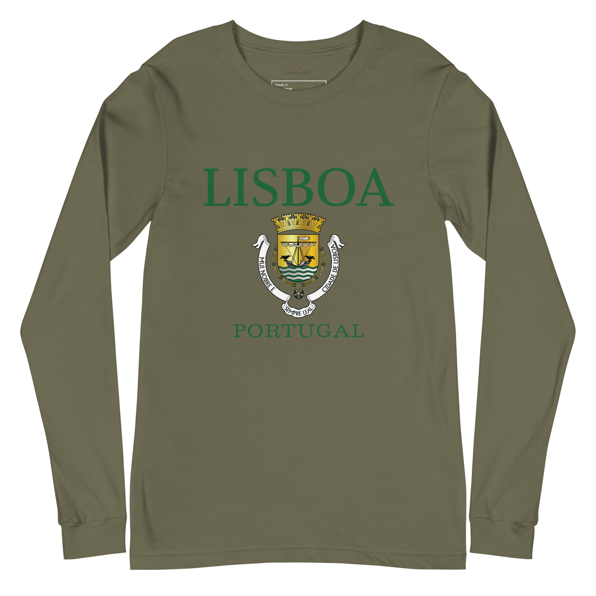 Lisboa Portugal Unisex Long Sleeve Tee