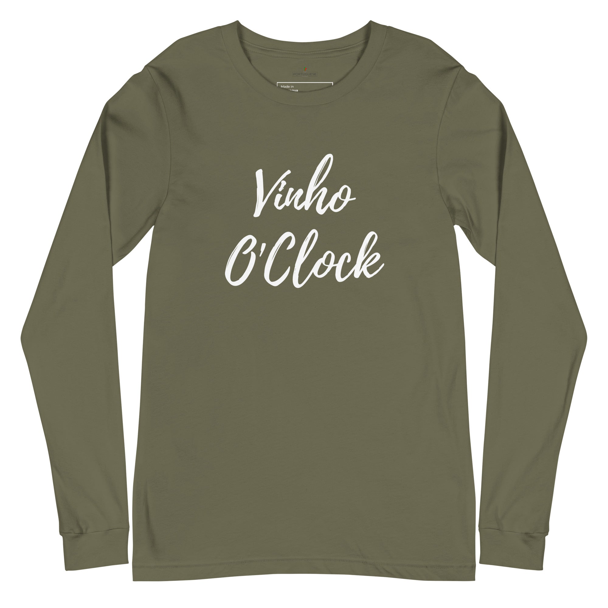 Vinho O'Clock Unisex Long Sleeve Tee