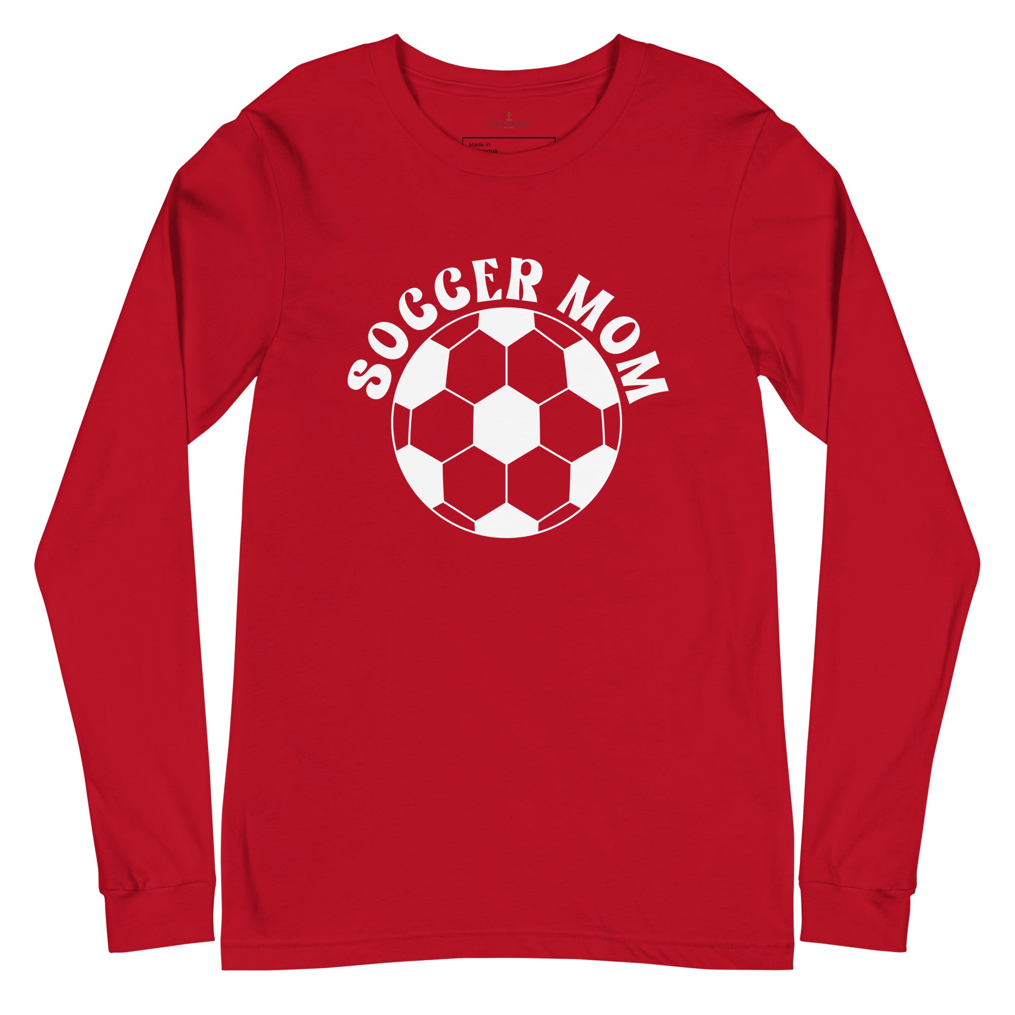 Portuguese Soccer Mom Unisex Long Sleeve Tee