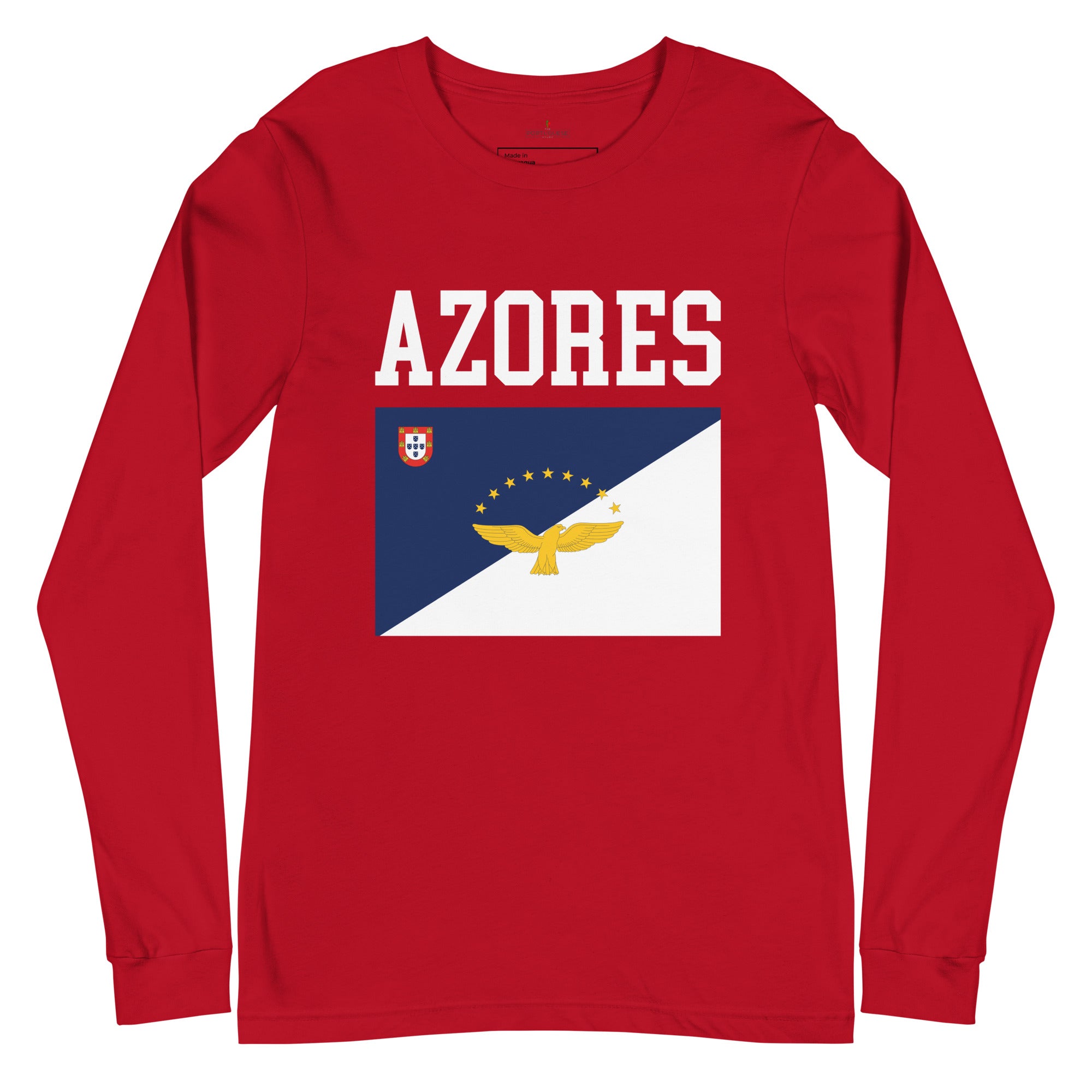 Azores Flag Unisex Long Sleeve Tee