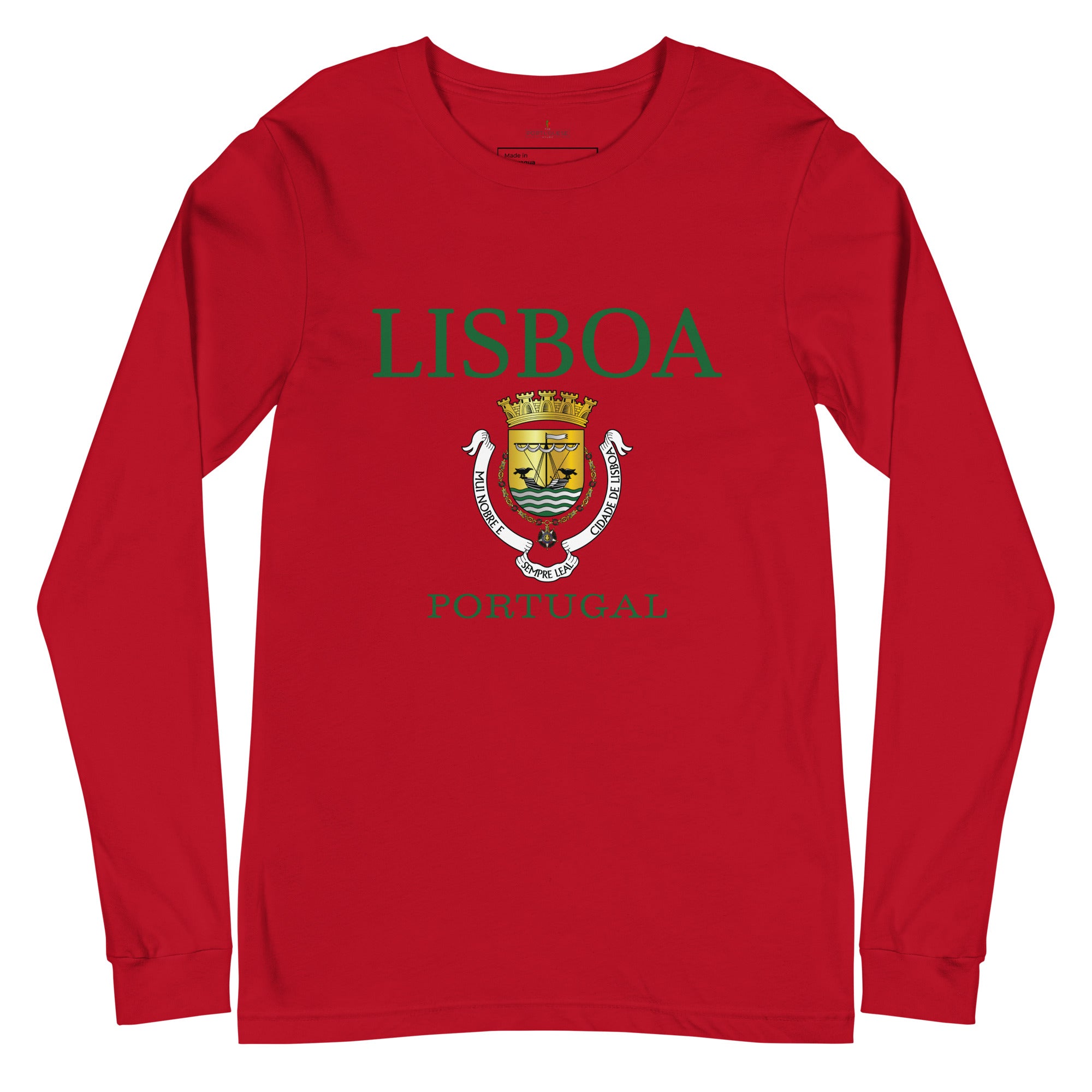 Lisboa Portugal Unisex Long Sleeve Tee