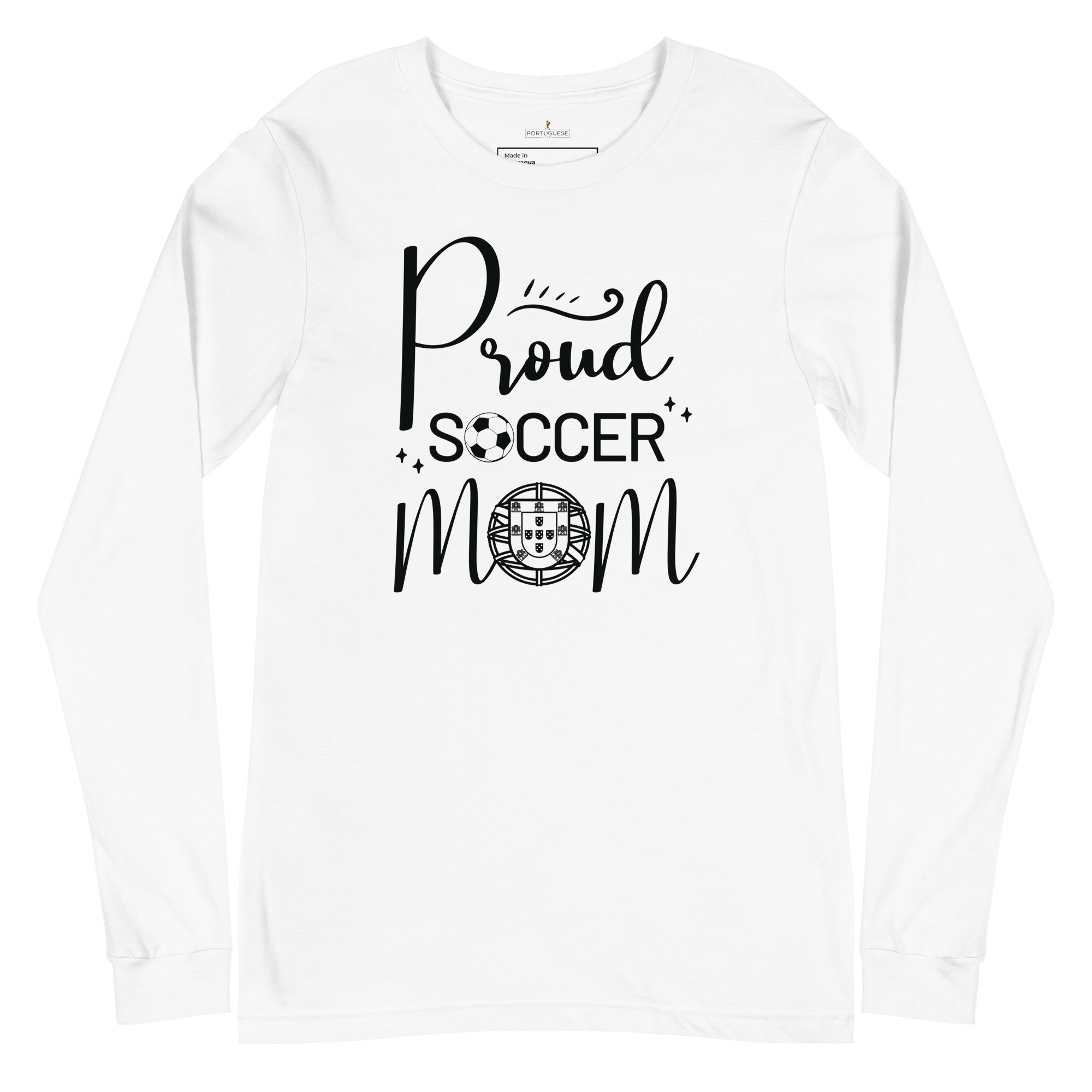 Proud Soccer Mom Unisex Long Sleeve Tee