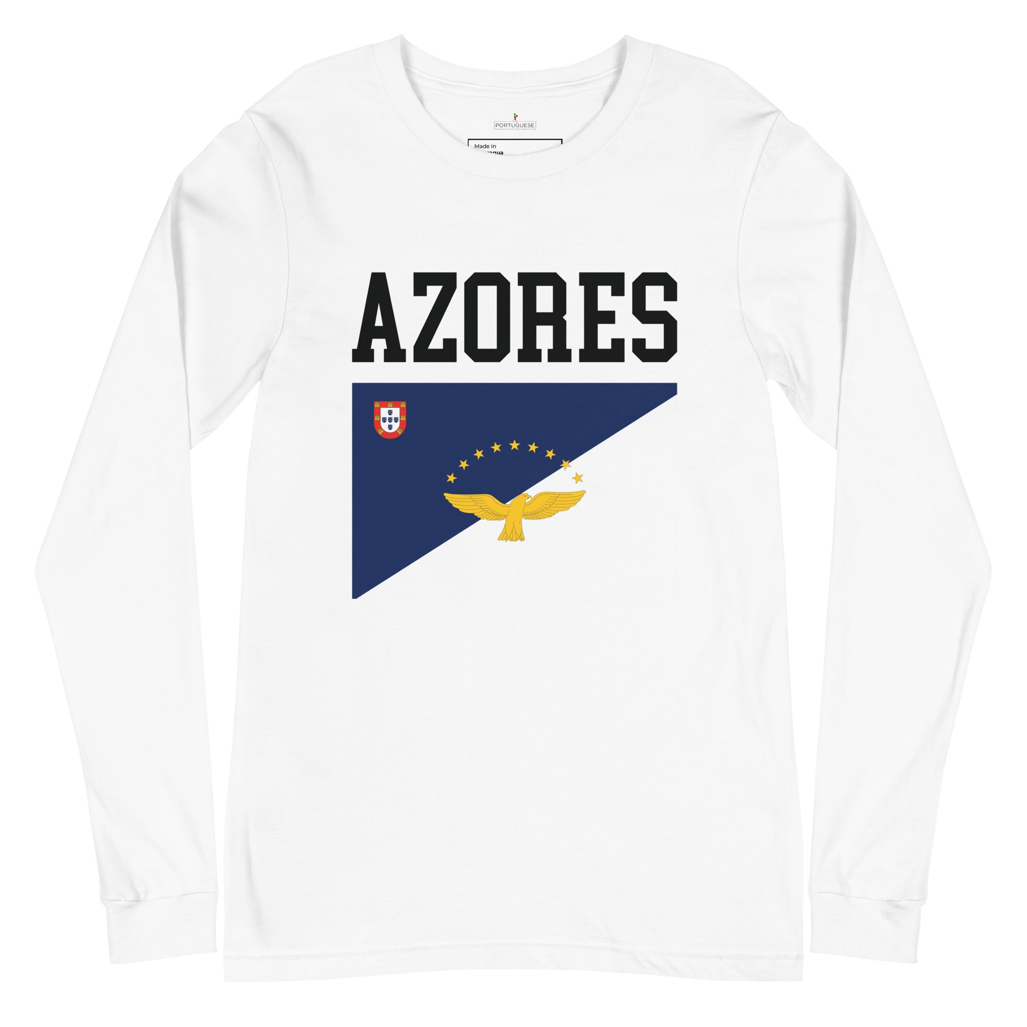 Azores Flag Unisex Long Sleeve Tee