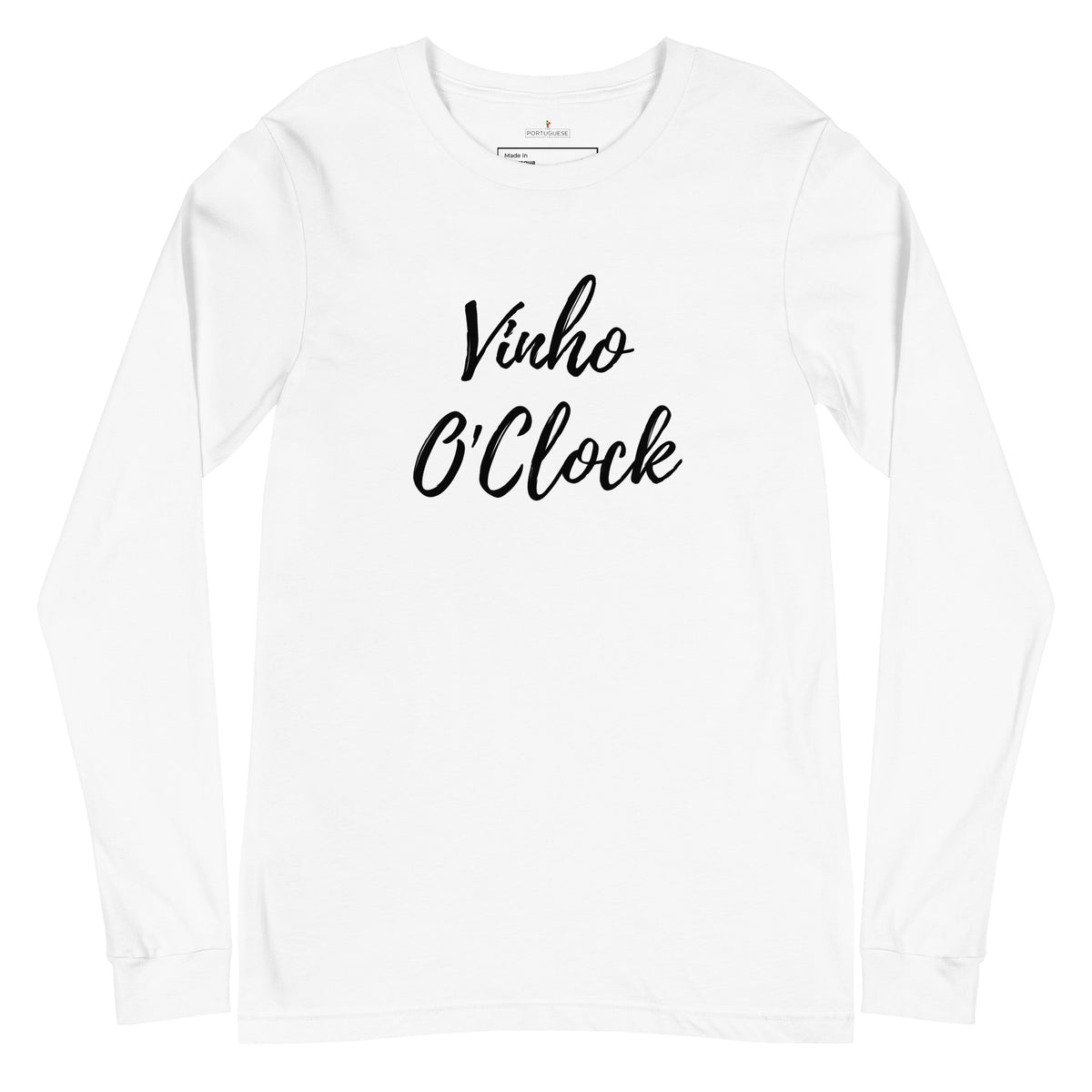 Vinho O'Clock Unisex Long Sleeve Tee