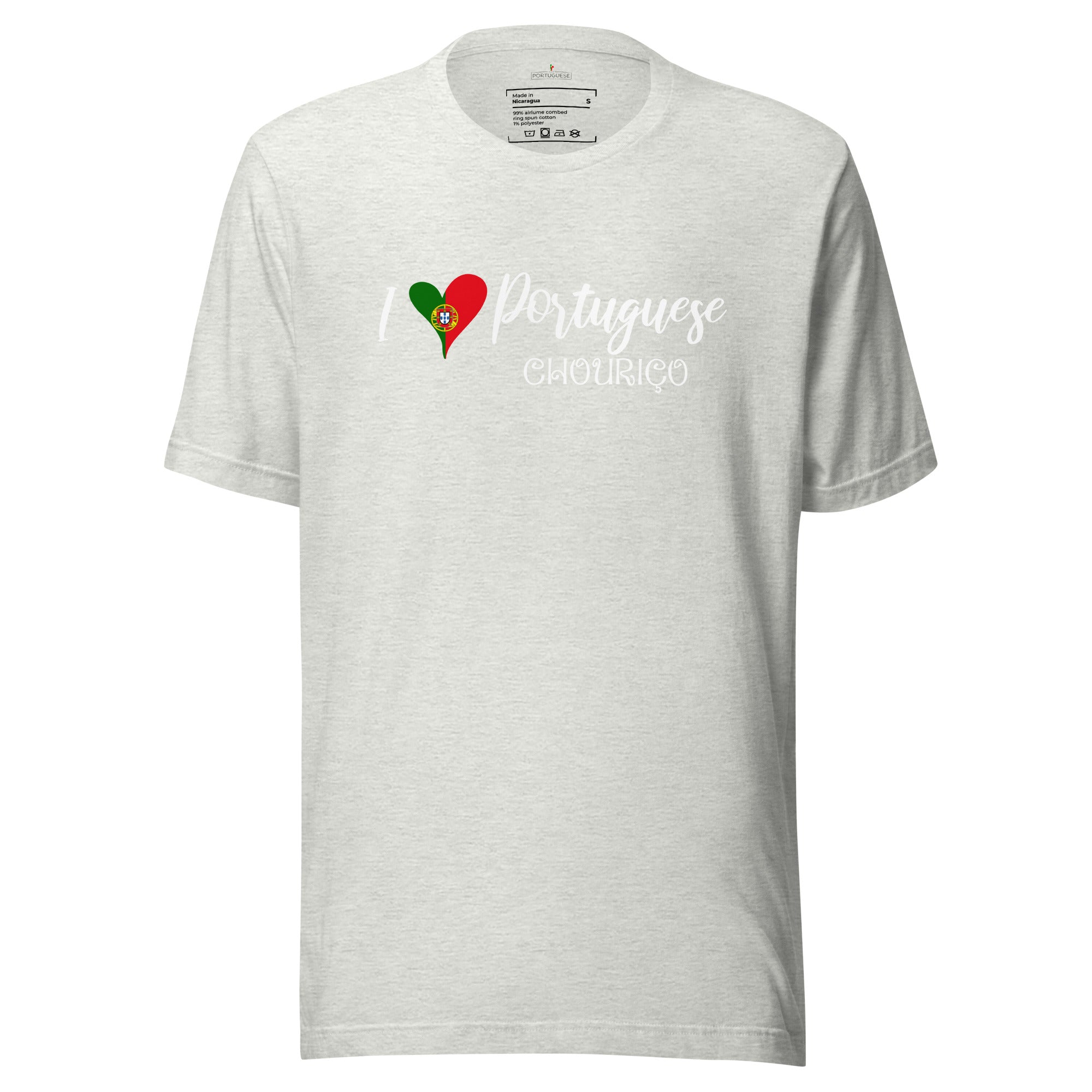 I HEART PORTUGUESE Chouriço Unisex t-shirt