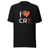 I HEART CR7 Unisex t-shirt