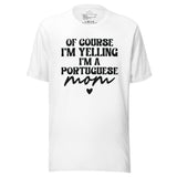 Portuguese Mom Unisex t-shirt