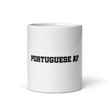 Portuguese AF White Glossy Mug