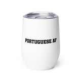 Portuguese AF Wine Tumbler