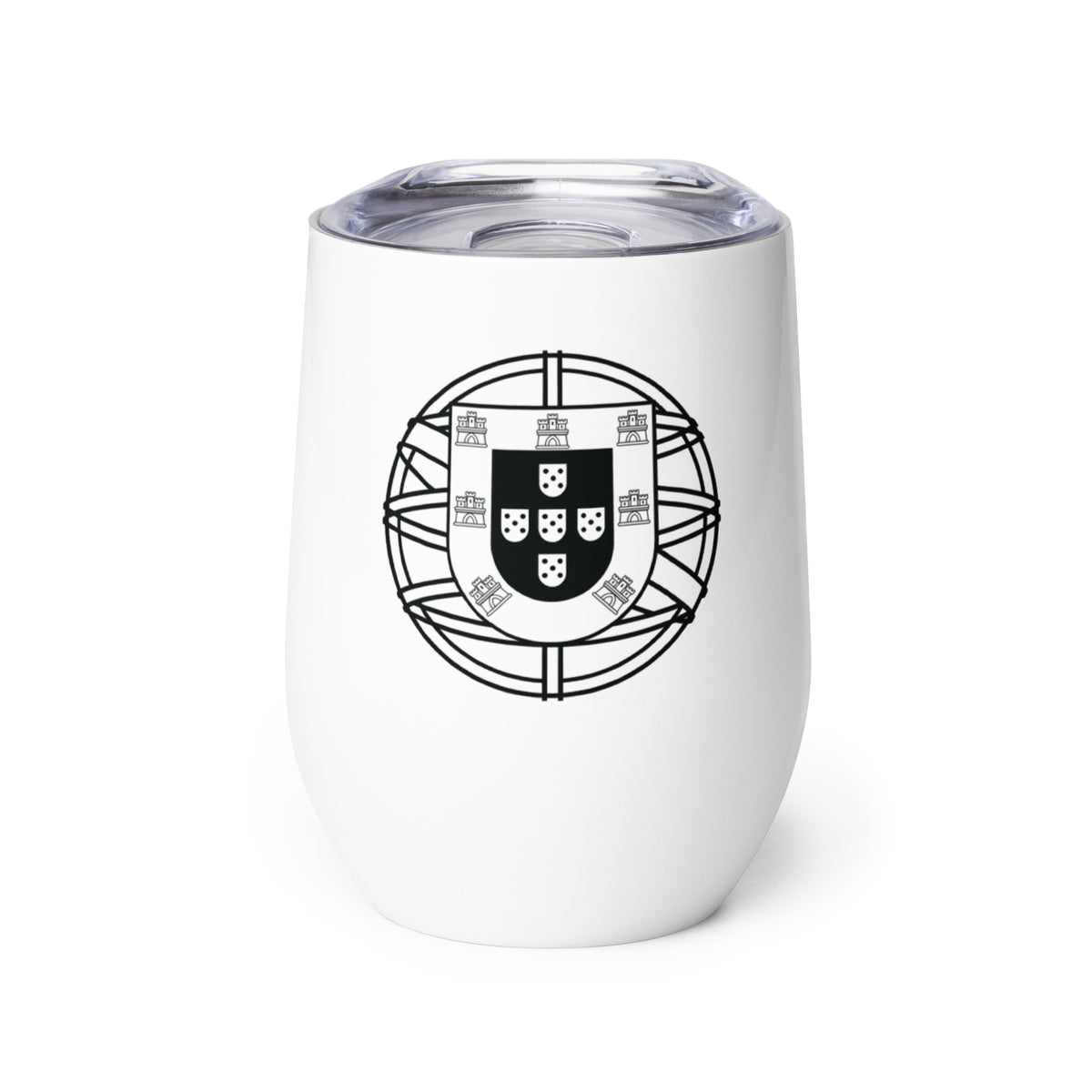 Portuguese Crest Wine Tumbler