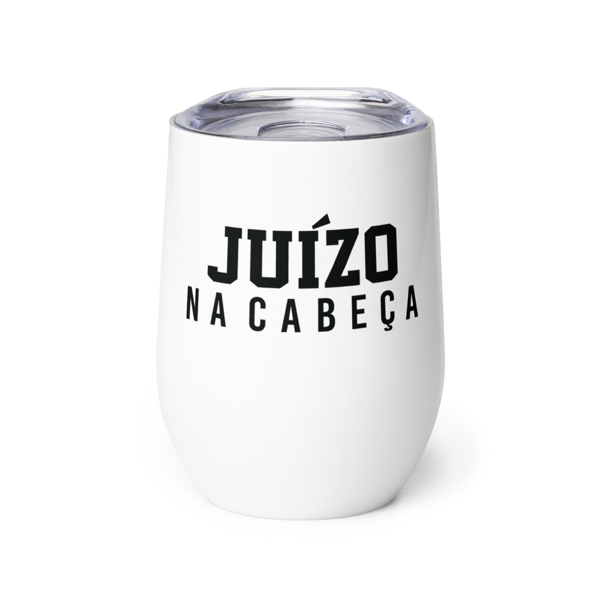 Juízo Na Cabeça Wine Tumbler