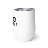 Juízo Na Cabeça Wine Tumbler