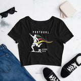 Portugal EuroCup2024 Women’s Crop Tee