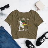 Portugal EuroCup2024 Women’s Crop Tee